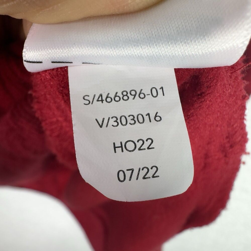 Athleta Womens Coaster Luxe Sweatshirt Large Red Paisley Pullover Athleisure Top - Picture 11 of 16